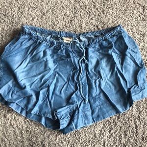 Drawstring shorts
